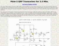 DXZone QRP Transceiver for 3.5 Mhz