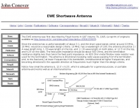 DXZone EWE Shortwave Antenna