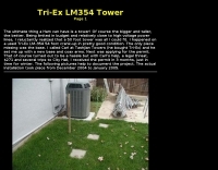 DXZone Tri-Ex LM354 Tower Setup