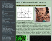 XBM80-2 An Experimental 80m CW Transceiver Picture