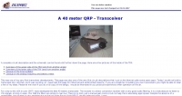 DXZone A 40 meter QRP  Transceiver