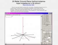 DXZone 20 Meter Ground Plane Vertical Antenna