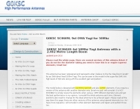 G0KSC SC0609L 9el OWA Yagi for 50Mhz