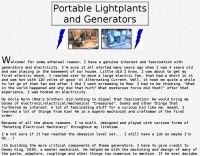 DXZone Portable Lightplants and Generators