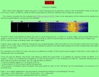 SSTV Mode specifications