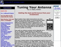 Tuning Your Antenna - Testing SWR Picture