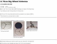 A 70cm Big Wheel Antenna Picture