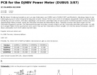 DJ9BV Power Meter