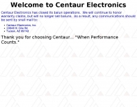Centaur Electronics, Inc.