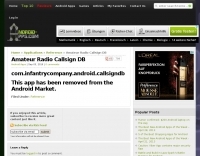 Amateur Radio Callsign DB