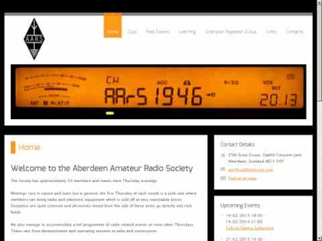 GM3BAQ Aberdeen Amateur Radio Society Picture