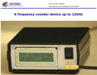 12GHz frequency meter
