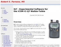 tk7 Software for the ICOM IC-Q7 Picture