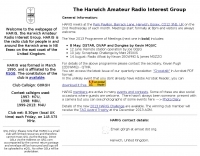 HARIG - The Harwich Amateur Radio Interest Group