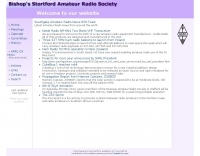 Bishops Stortford Amateur Radio Society Picture
