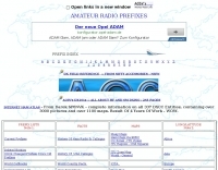 Amateur Radio Prefixes Picture