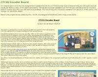 CTCSS Encoder Board - The DXZone