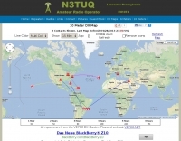 N3TUQ 10 Meter DX Map