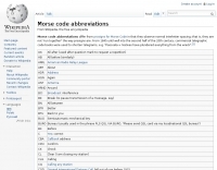 DXZone Morse Code abbreviations