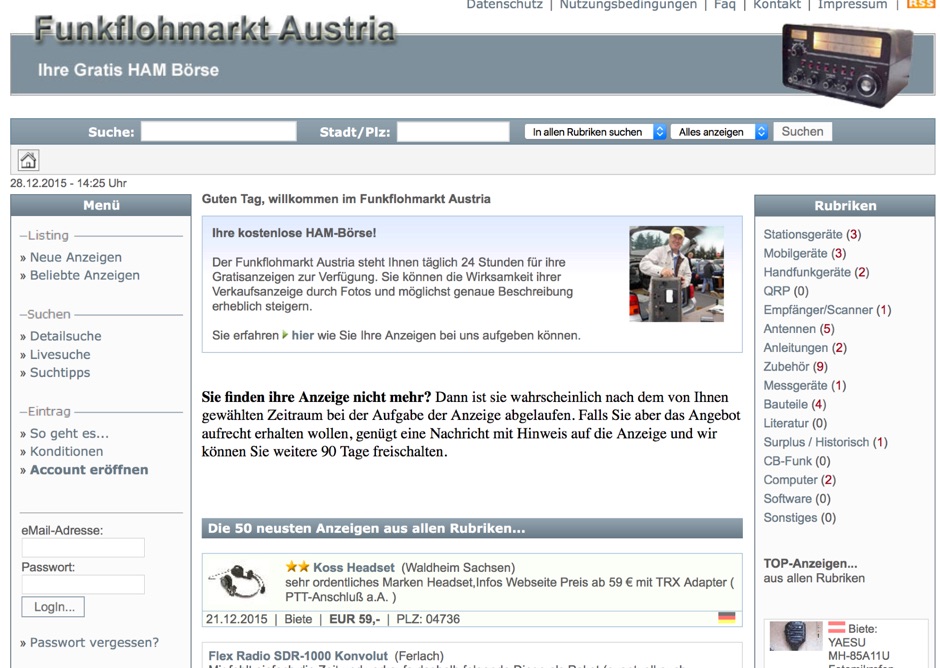 Funkflohmarkt Austria Picture