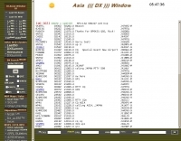 DXZone Asia (((DX))) Window HF WebCluster