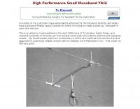 Monoband Yagi for 20 m