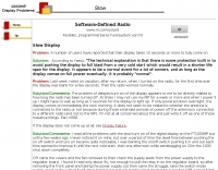 The FT-1000 slow display problem Picture