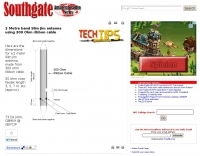 DXZone 144MHz Slim Jim antenna