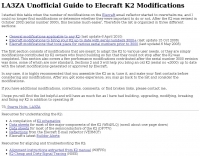 DXZone Guide to K2 Modifications