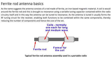 thumbnail image 2 of 5-Pack 10mm X 200mm Ferrite Rods For Crystal Radio Antenna Projects 2 of 3