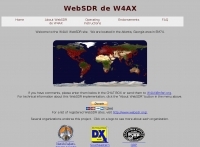 DXZone WebSDR W4AX