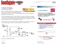 Transistor PA Biasing