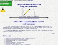 Ladder Feeder Dual Band Antenna