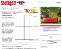 A simple 3 ele yagi for 144Mhz