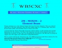 2M Moxon antenna Picture