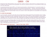 QRSS CW Picture