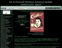 Coffee Can WiFi Antenna