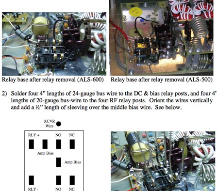 QSK Conversion of the Ameritron ALS-600 Picture