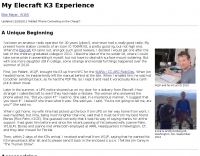 W1MJ Elecraft K3 Experience Picture