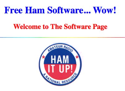 Free Ham Radio Software Picture