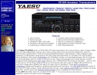 Yaesu FTDX5000 specifications Picture