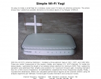 A simple Wi-Fi Yagi Picture