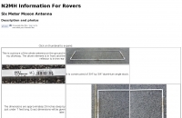 Six Meter Moxon Antenna Picture