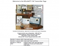 DXZone MOuSeFET CW Transmitter Page