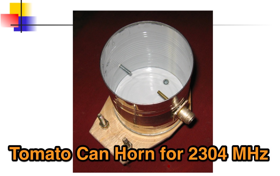 Tomato Can Horn for 2304 MHz Picture