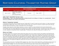 DXZone Northern California Transmitter Hunting Group