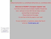 DXZone European Repeaters listing
