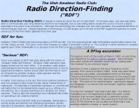 Radio Direction Finding Picture