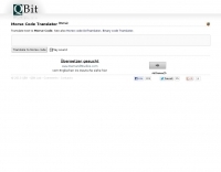 Morse Code Translator 