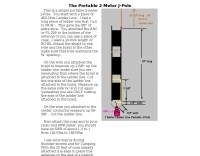 Portable 2 Meter J-Pole